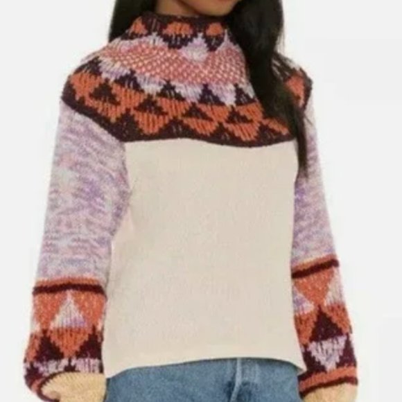 Free People Swit the Small Stuff pullover. Fits size Small. - Picture 3 of 3